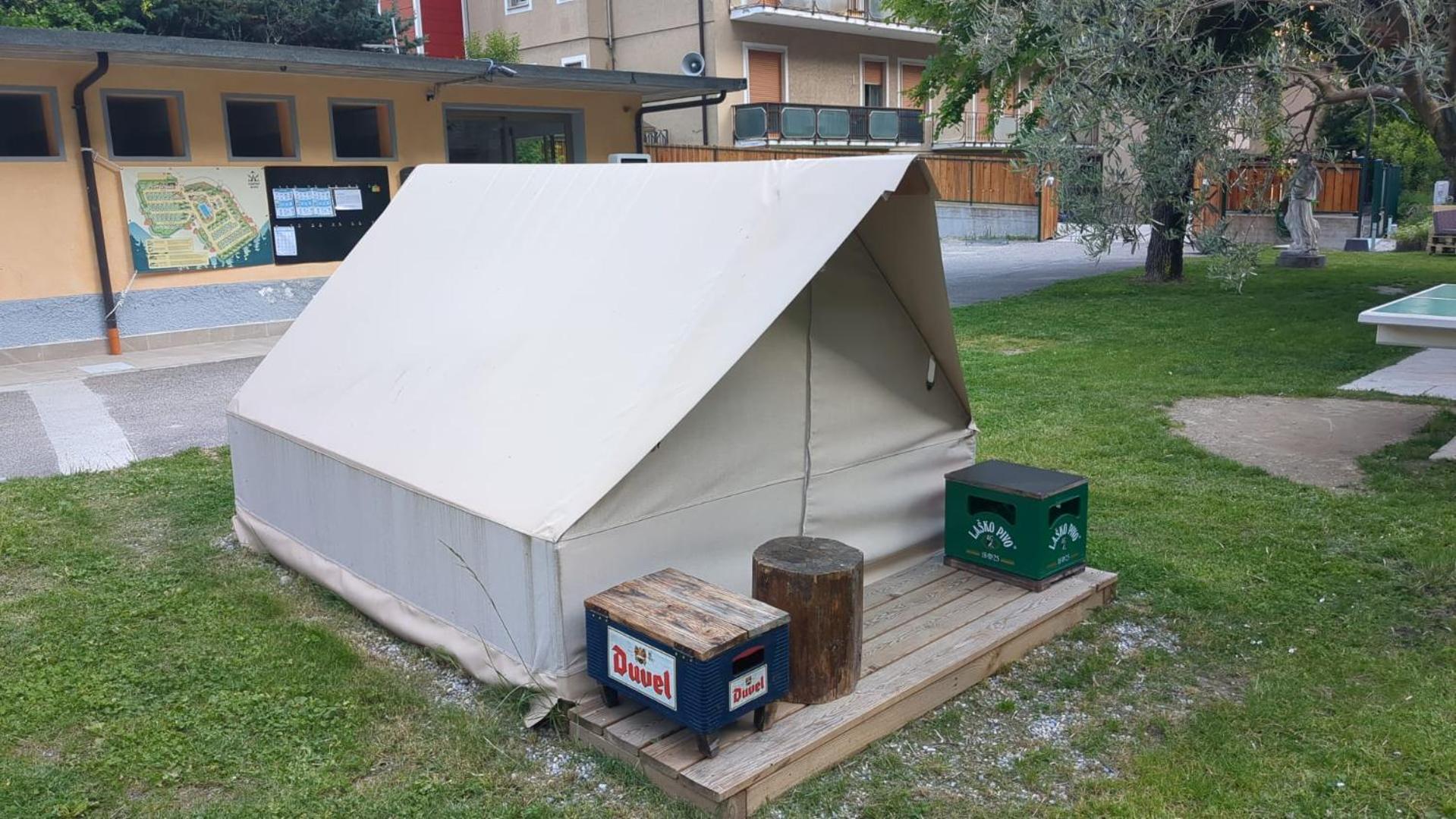 Camping Daino Hotel Pietramurata Bagian luar foto