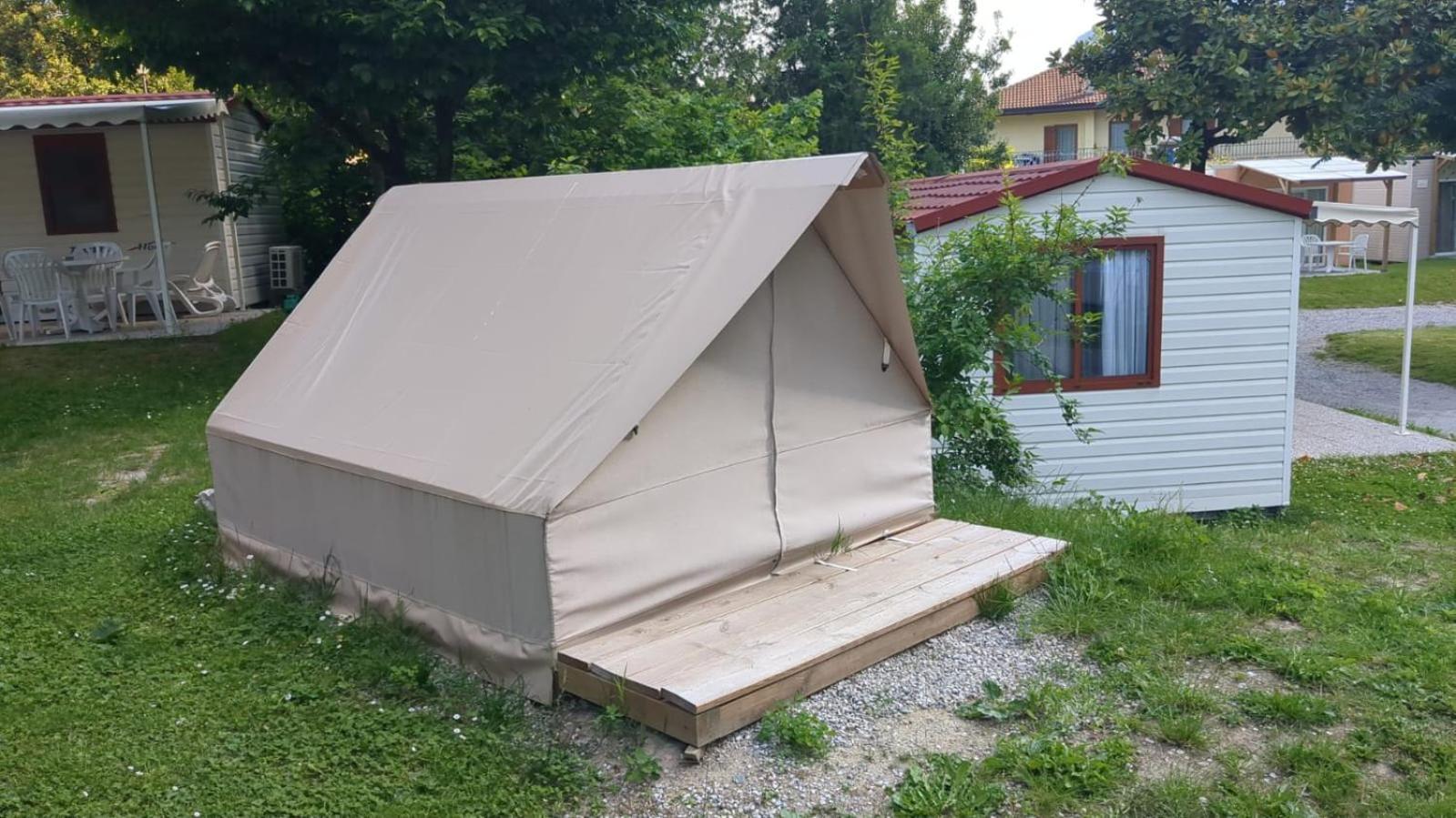 Camping Daino Hotel Pietramurata Bagian luar foto